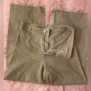 the marine straight zara pants